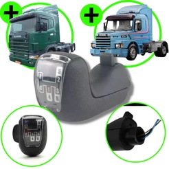 Manopla Caixa Câmbio Scania 113 / 124 6 Marchas Modelo S5 (1485717 1369975)