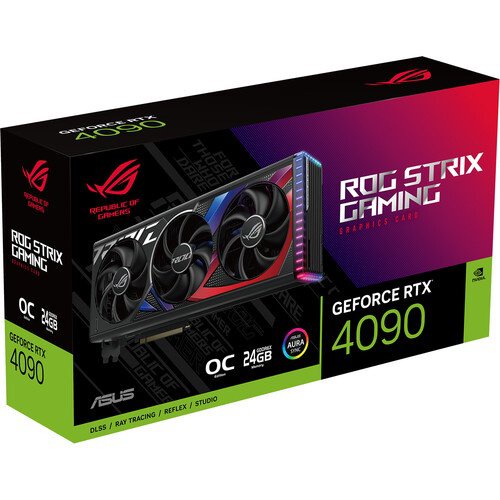 ASUS GeForce RTX 4090 República Dos Gamers Strix OC Placa Gráfica