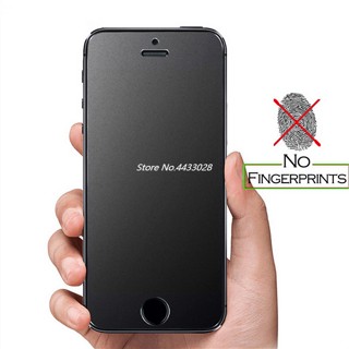 Protetor De Tela De Vidro Fosco Temperado Para Iphone 14 13 12 X XR XS 11 Pro Max 8 7 Plus Película Protetora Antiimpressão Digital