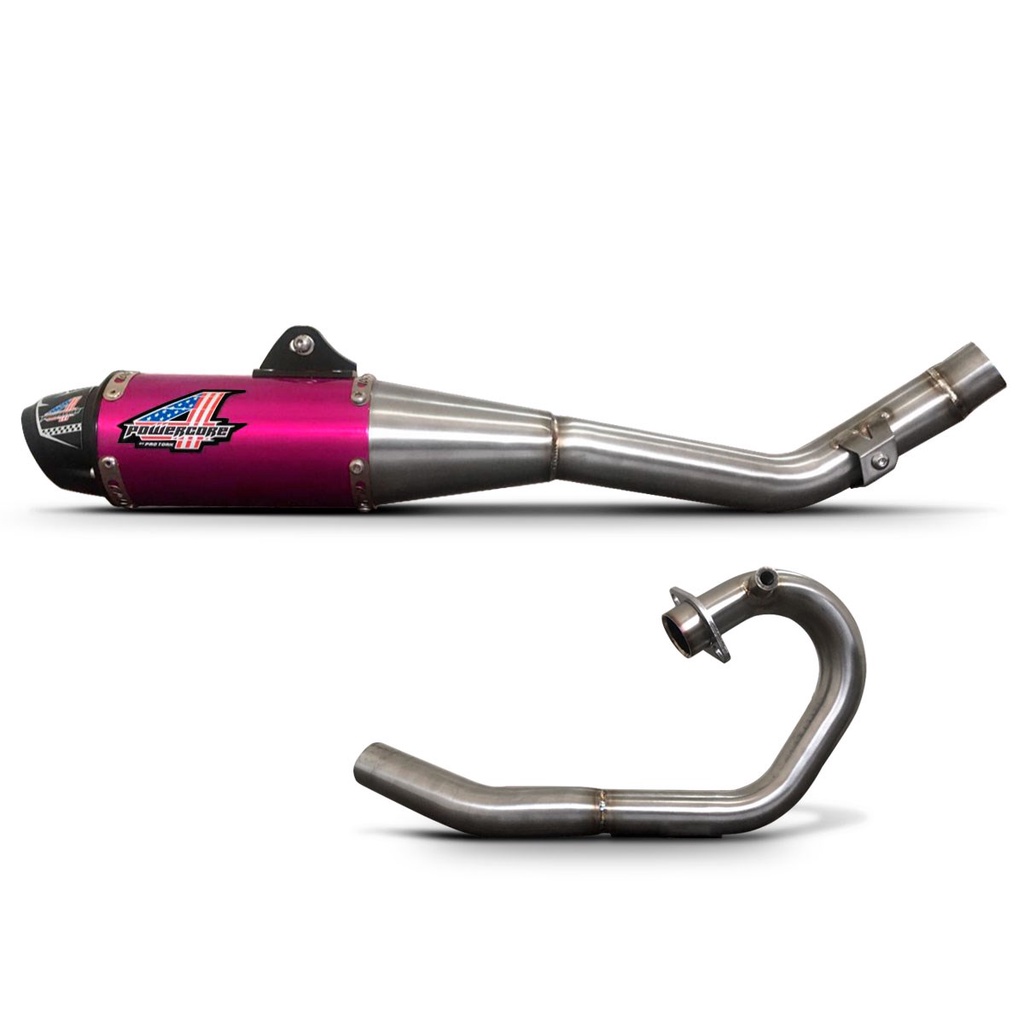 Escapamento Moto Pro Tork Powercore 4 Compatível Com XRE 300 2009 a 2022