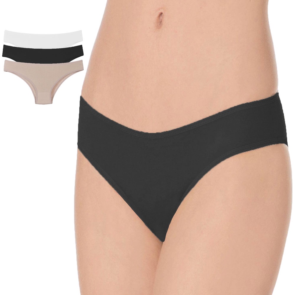 Kit 6 Calcinhas Sortida Tanga de Algodão Feminina em Oferta na Shopee