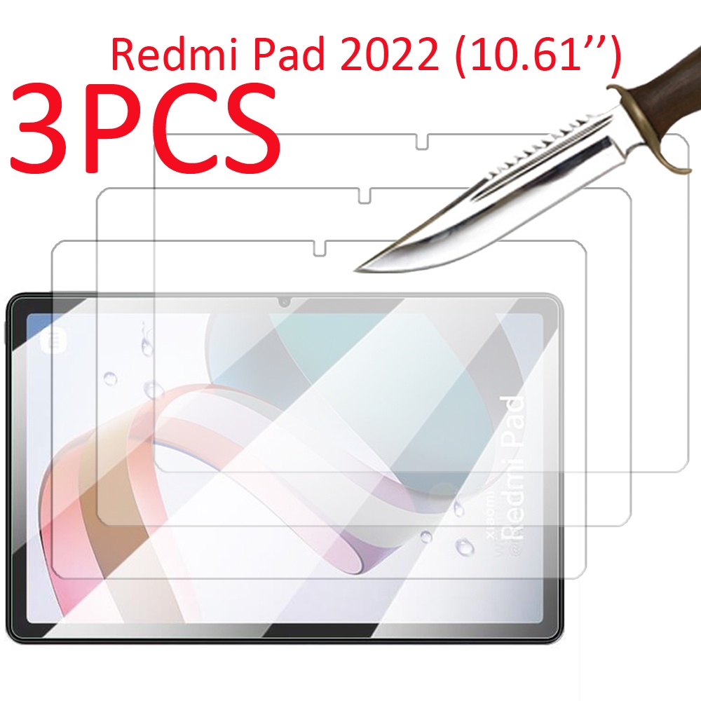 Pellicola In Vetro Temperato 9H Per Xiaomi Redmi Pad 10.61″ – Trasparente, Protezione Schermo
