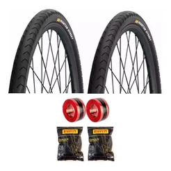Par Pneu Pirelli Phantom Aro 26x1.95 + 2 Camaras + 2 Fita Af
