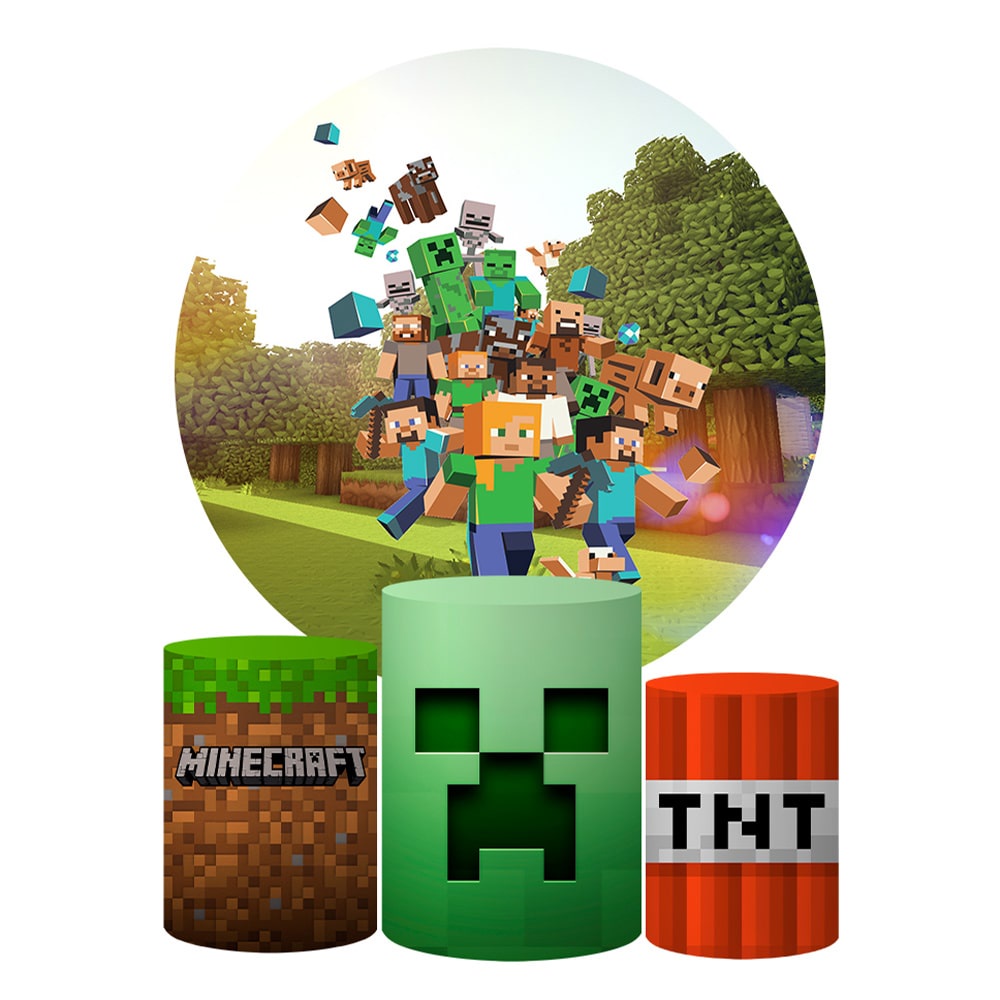 Trio Capa  Cilindro+Painel Tema Veste  Fácil C/elástico Mcf em Oferta na Shopee