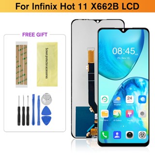 6.82 " Para Infinix Hot 11 X662 Tela LCD Montagem Substituição hot 11 G37 X689F