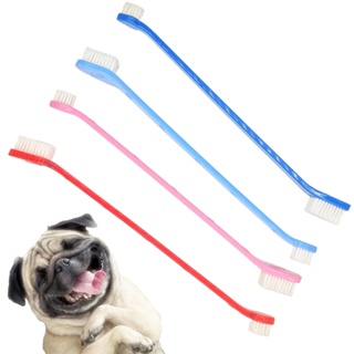 2PCS Escova Dental para Cães e Gatos Savana Pet - Cerdas Macias | Higiene Bucal Segura para Porte Pequeno a M em Oferta na Shopee
