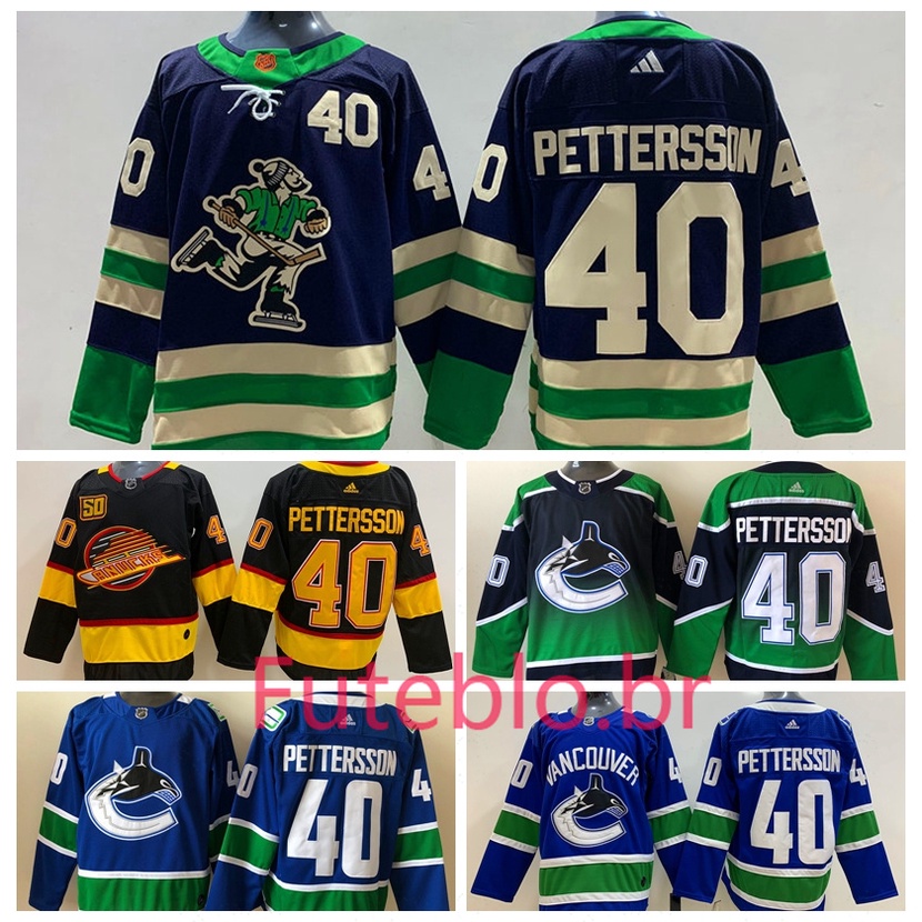 Hockey Jerseys Vancouver Canucks 40 Elias Pettersson NHL Jersey