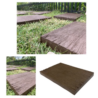 Caminho Para Jardim Gramado Piscina Horta Marron Tábua Pisante Plástico Kit 4 em Oferta na Shopee
