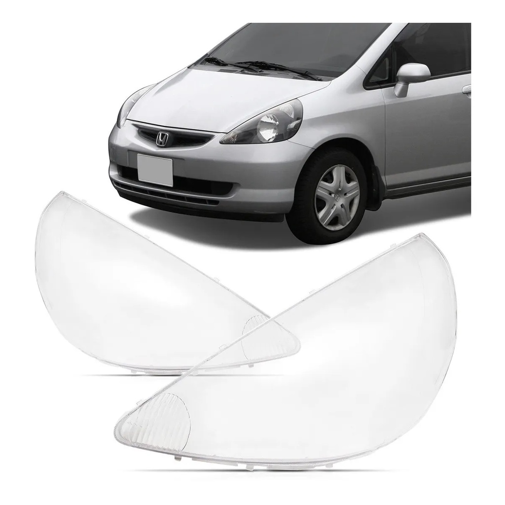 Par Lente Farol Honda Fit 2003 2004 2005 2006 2007 2008