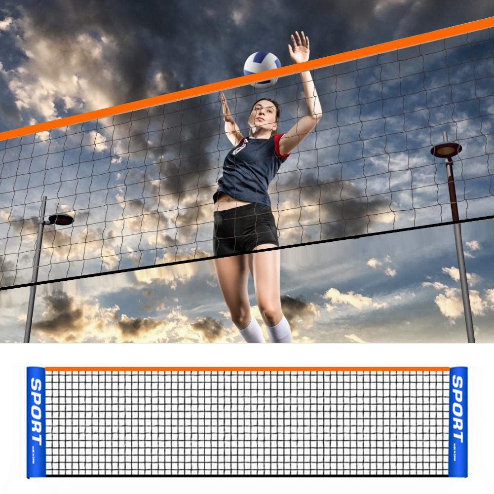 Rede De Vôlei Portátil Badminton Net Easy Setup Tamanho Padrão Para Tênis Pickleball Treinamento Interior E Exterior Esportes