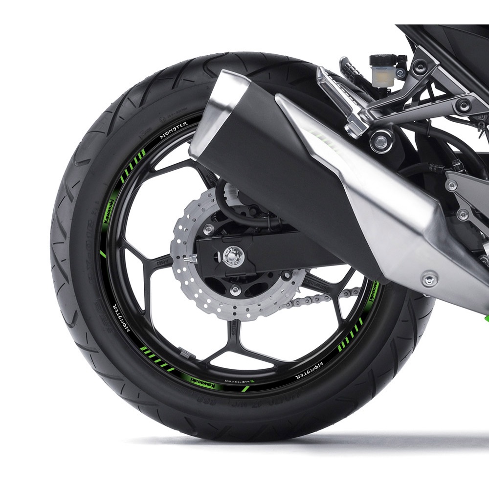 Adesivo Friso Rodas Moto KAWASAKI MONSTER