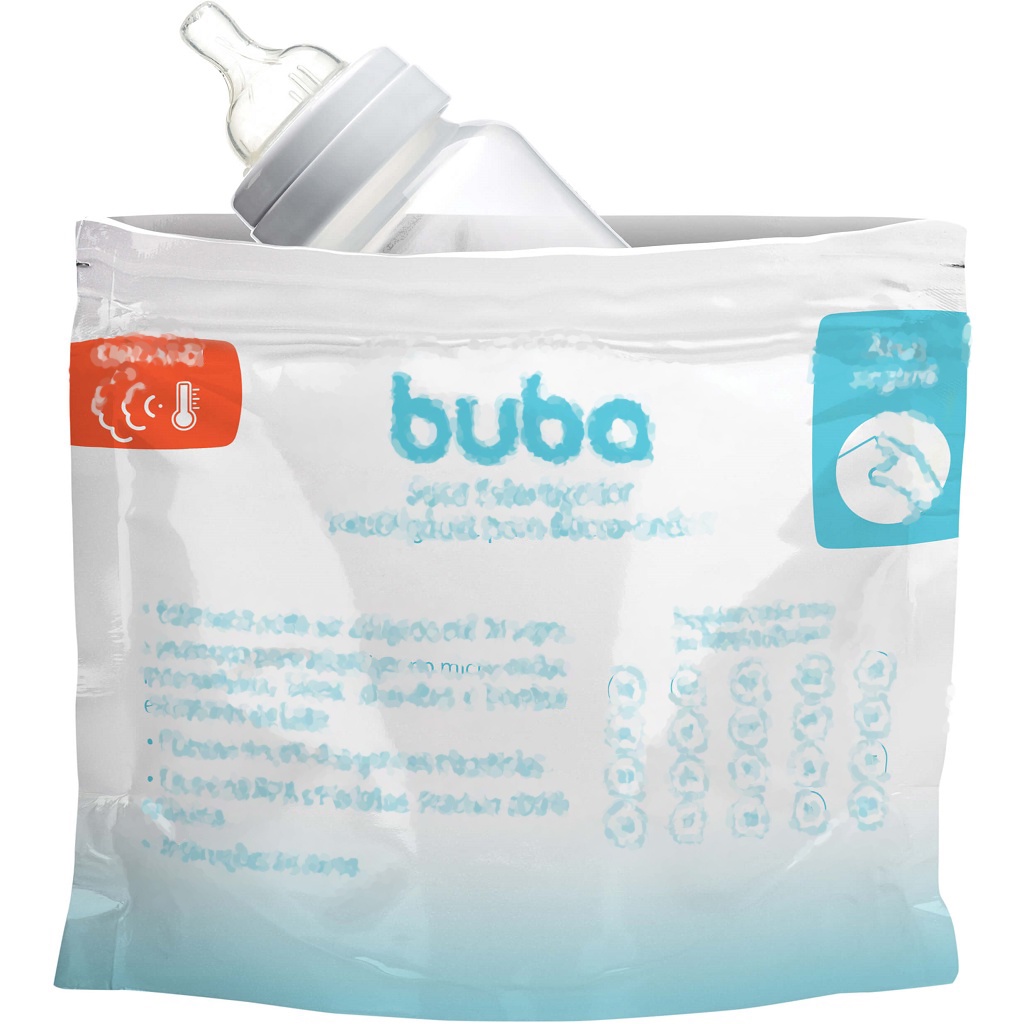 Saco Esterilizador Reutilizável para Micro-ondas 09814 - Buba - Mom & Baby