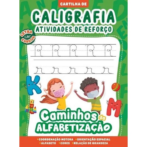 Cartilha de Caligrafia - Atividades de Reforço - Vol. 03