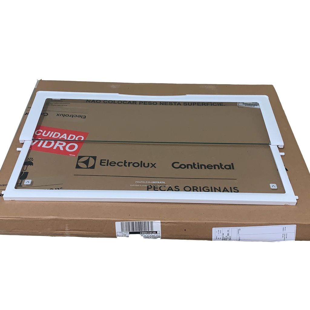 PRATELEIRA RETRATIL VIDRO GELADEIRA ELECTROLUX DM84X DB83X