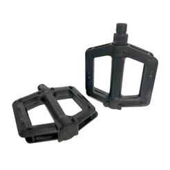Pedal 9/16 plataforma Nylon Paco sem esfera Preto