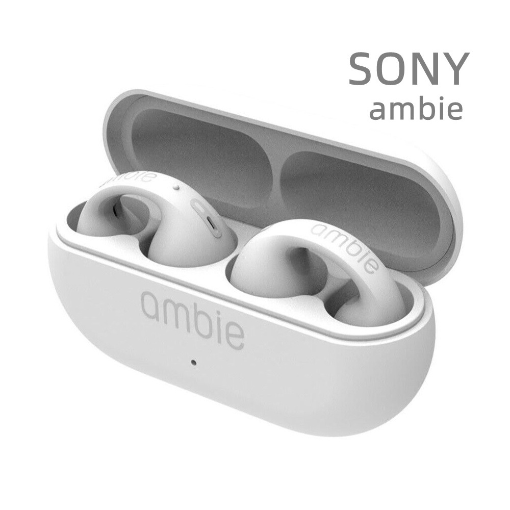 SONY Ambie Fones De Ouvido bluetooth Condução Osso Aberto Verdadeiro Sem Fio Impermeável Esportes