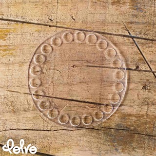 Base de PET 1,5mm para Crochê - Redonda 15cm