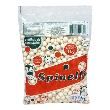Ovinhos De Amendoim Spinelli C/ 1kg.
