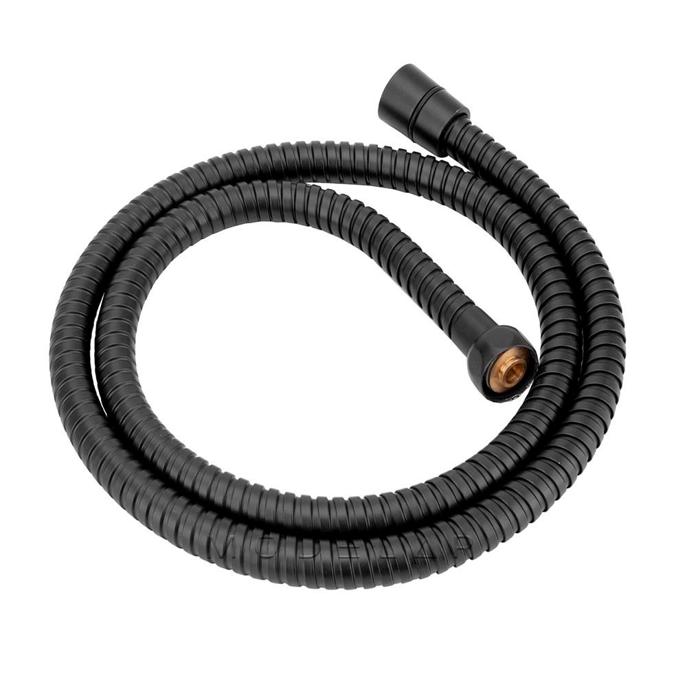 Kit Ducha Higiênica Gatilho Quadrado + Flexível 1,80 Preto — imagem 2 de 2