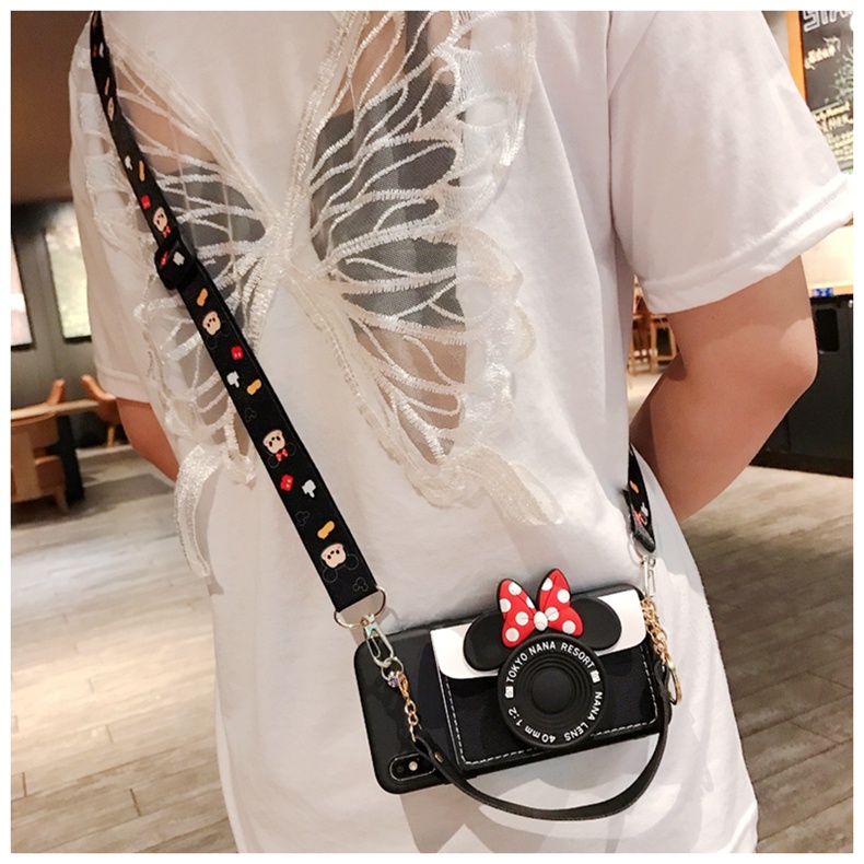Samsung Galaxy S26 S25 S24 S23 Plus Ultra FE  A17 A37 A57 A36 A56 A16 A06 A15 A25 A55 A35 A54 A14 Minnie Mickey Carteira
