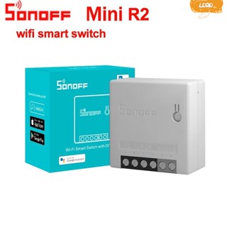 100% genuino O interruptor WiFi inteligente Sonoff Mini R2 suporta o interruptor externo