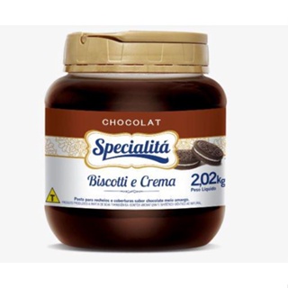 Recheio Specialitá Biscotti e Crema 2kg - Duas Rodas em Oferta na Shopee
