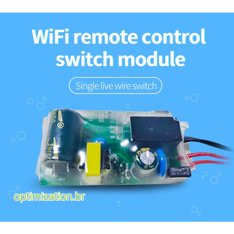 Sonoff módulo inteligente interruptor de luz wifi 180-240v Mini sem fio neutro diy módulo ewelink app op