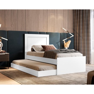 Cama Quarto Solteiro Bibox Luara com Auxiliar em Oferta na Shopee