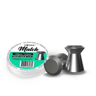 Chumbinho Match 5.5mm 0,985g 130 Unidades - Votex