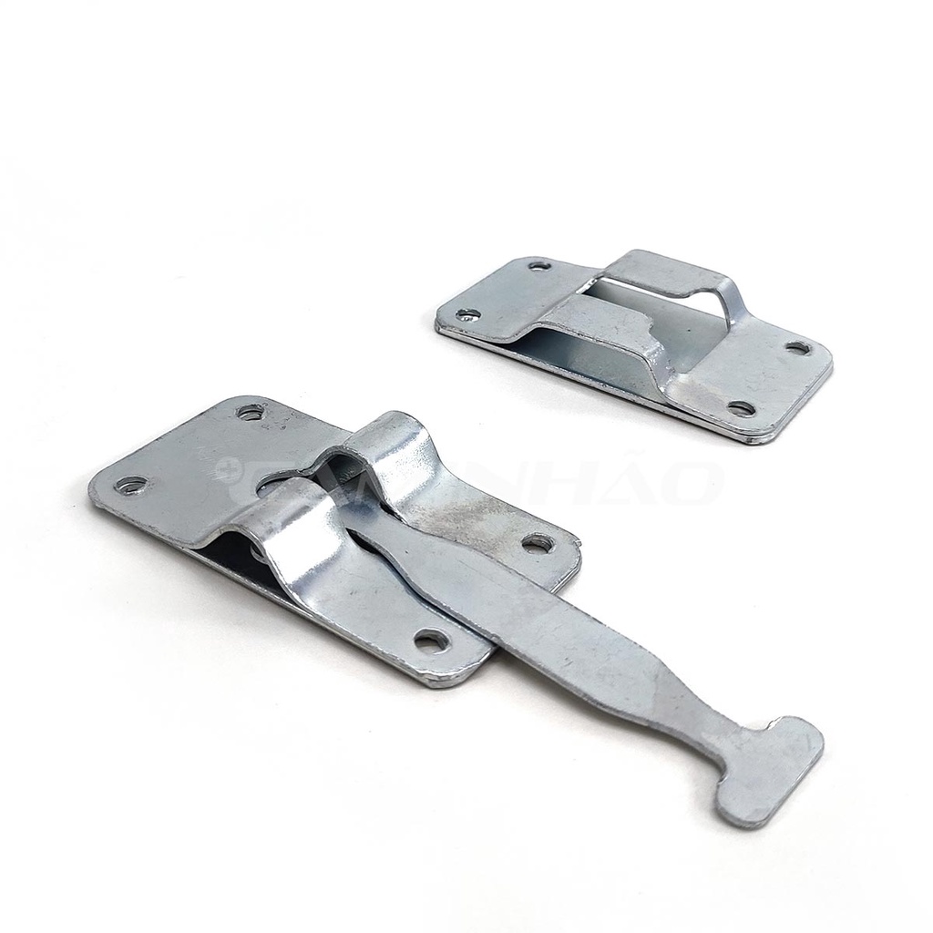 Kit Engate Trava Porta Baú Modelo T Galvanizado em Oferta na Shopee