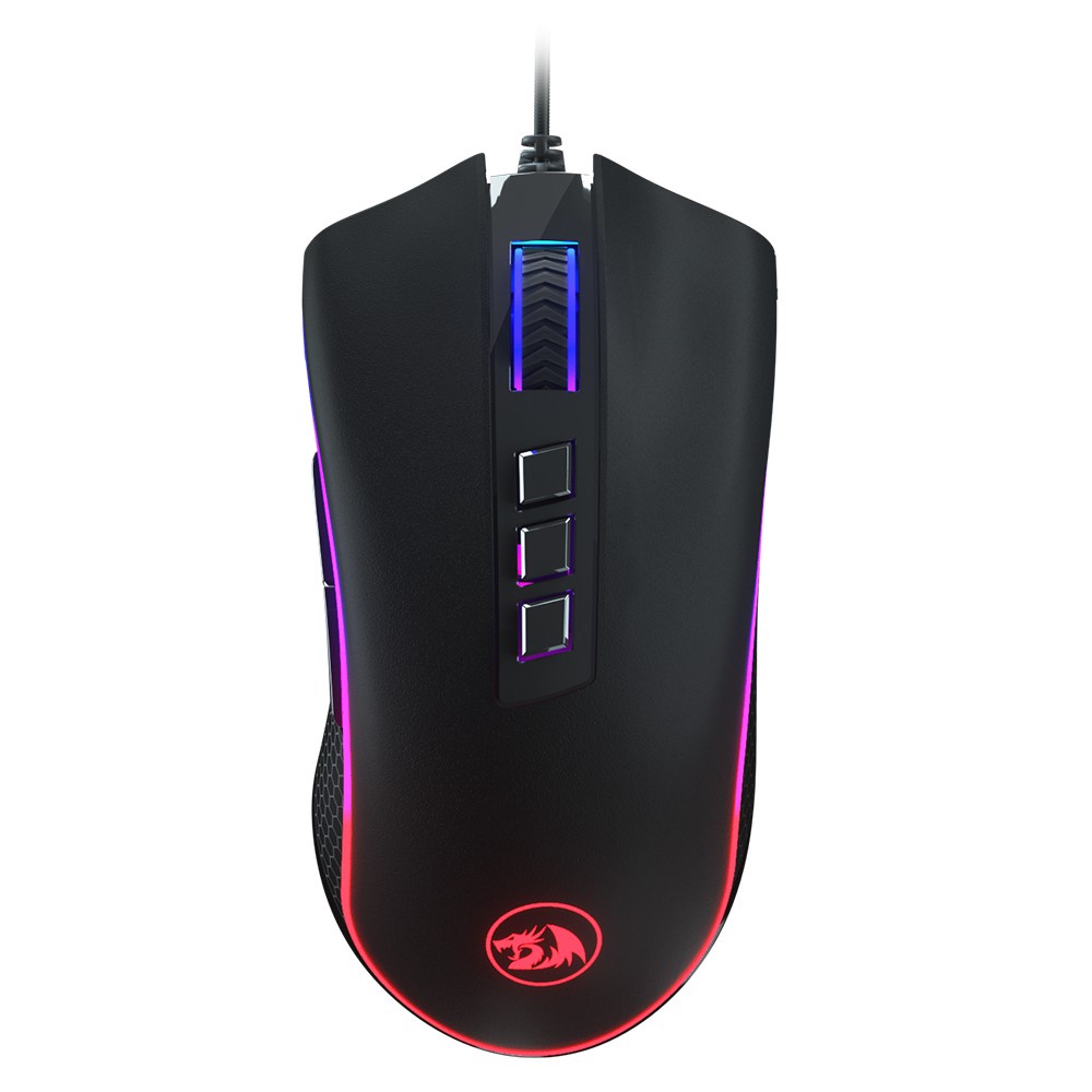 Mouse Gamer Redragon King Cobra-Preto Led Rgb - M711-Fps
