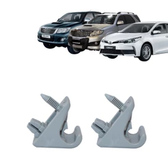 2 Suporte Quebra Sol Corolla Hilux SW4