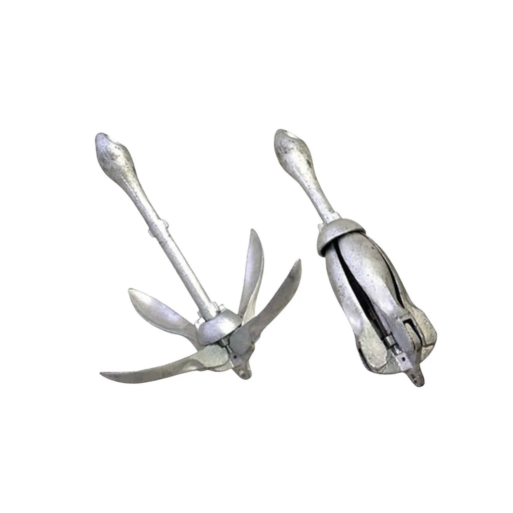Ancora Galvanizada Folding 1,5 Kg JetSki, Caiaque Barco Kit2