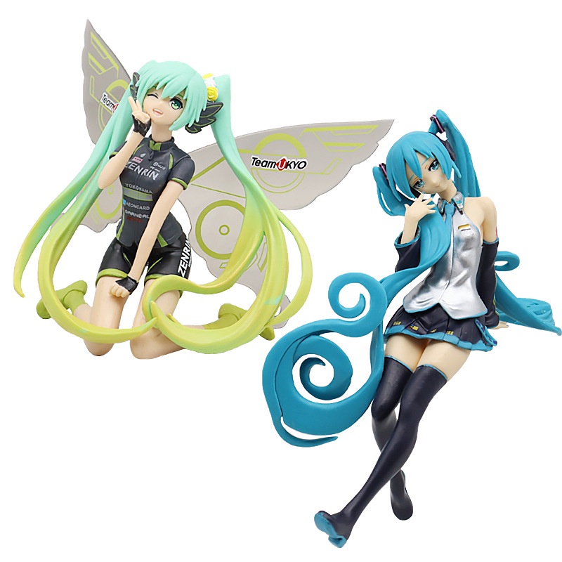 Kawaii Hatsune Miku Plush Toy Super Cute Anime Periférico De 20cm