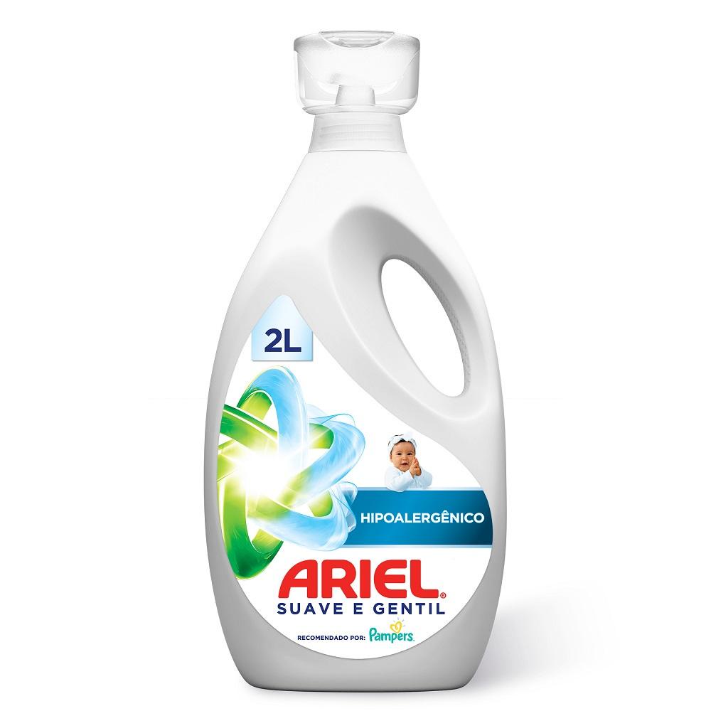 Sabão Líquido Ariel Suave e Gentil 2L - Home & Living