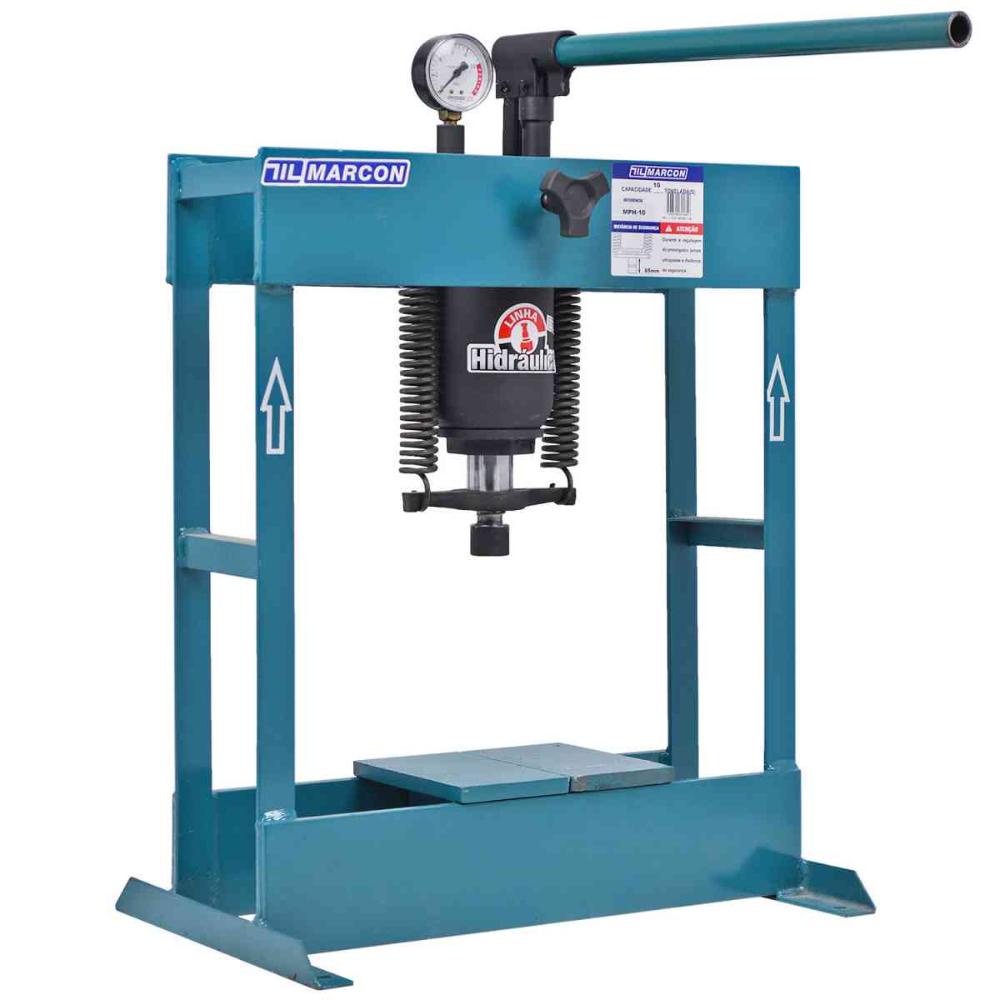 Prensa Hidráulica 10 TON MPH-10 MARCON em Oferta na Shopee