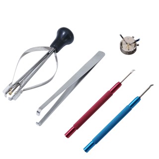 Alicate Removedor De Discagem De Relógio De Aço De Reparo De Agulha Manual Remover Ferramentas De Pinça De Frigideira Dispositivo De Tomada