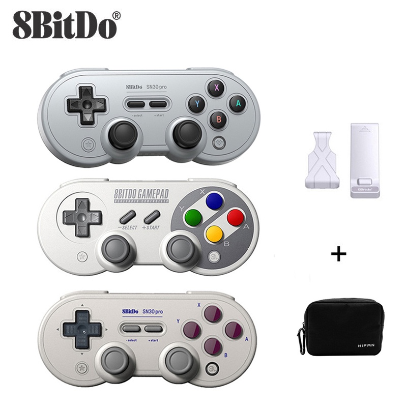 8BitDo SF30 Pro SN30 Gamepad Controle Bluetooth Joystick Para Nintendo Switch OLED Windows Android macOS Steam