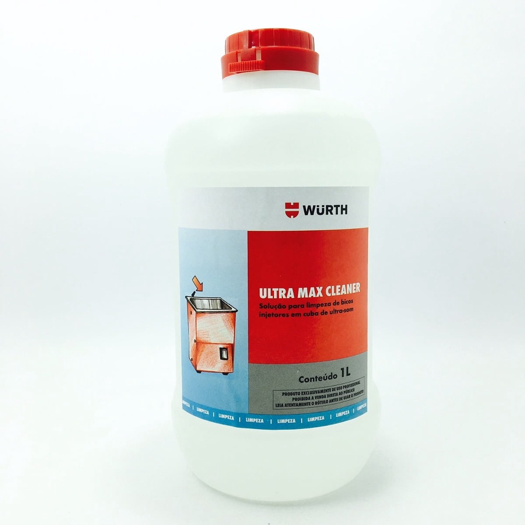 Wurth Fluido Limpeza Bico Injetor Ultra Max Cleaner 1lt