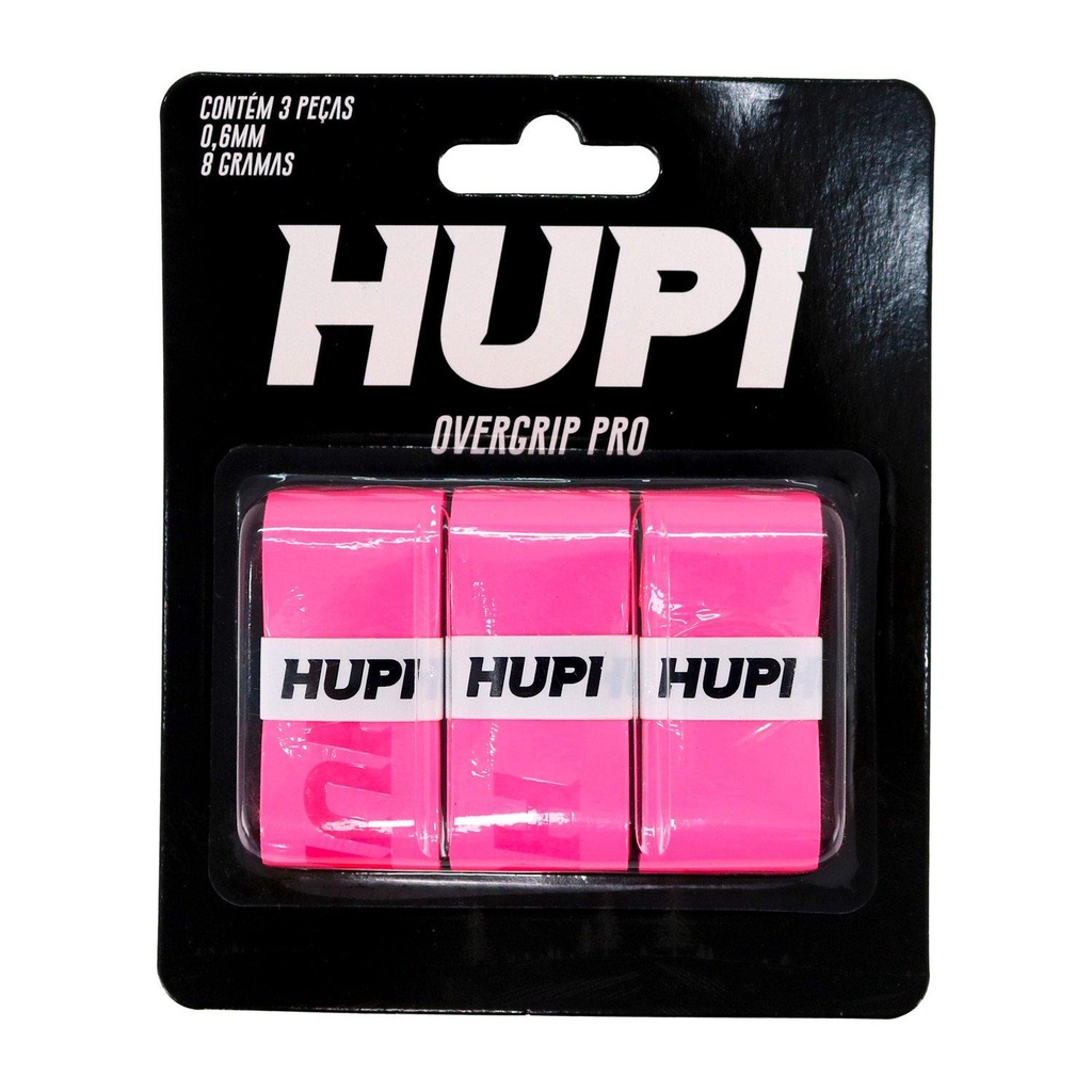 Overgrip HUPI Pro Rosa Pack 03 Unidades em Oferta na Shopee