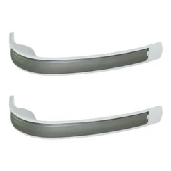 Kit 02 Puxador Compatível Geladeira Brastemp Consul Brm37 Brm43 Completo