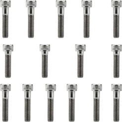 Kit parafusos inox tampa motor lateral esquerda+direita CG125 1989 a 1999 Today125 CG125 Titan