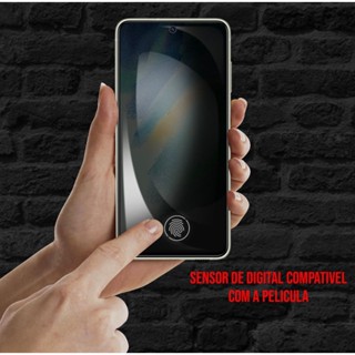 Película Hidrogel Privacidade Fosca Curvada - Sam Galaxy S9 S10 S20 S21 S22 Plus