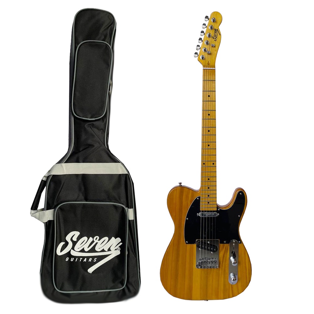 Guitarra Telecaster Seven ST-307 C/ BAG BK/AM/SB/WH