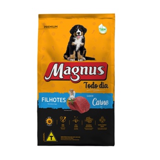 Ração Magnus Premium Todo Dia Cães Filhotes Carne - 20Kg em Oferta na Shopee