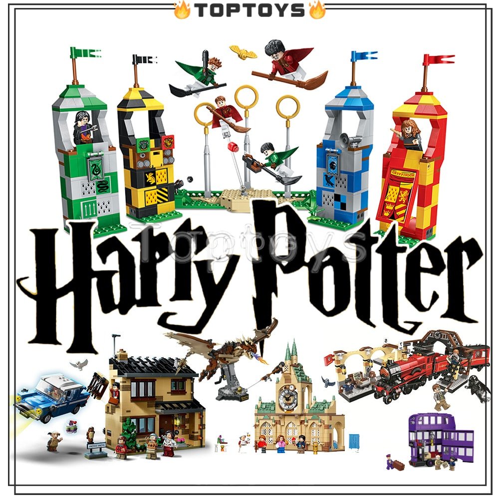 Compatível Com Lego Castelo Adulto Montagem Difícil Série Menino Brinquedos Hogwarts  Harry Potter Blocos De Construção - Escorrega o Preço