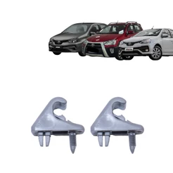 2 Suporte Quebra Sol Etios Cross 2013/2018 Etios Hatch Etios Sedan