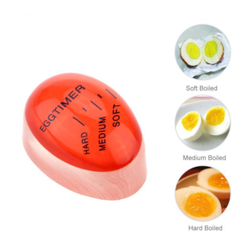 Temporizador Ovo Cozido Gema Mole Egg Timer de Cozimento de Ovos Perfeitos Mollet Ponto Certo Medidor Cozinha Casa
