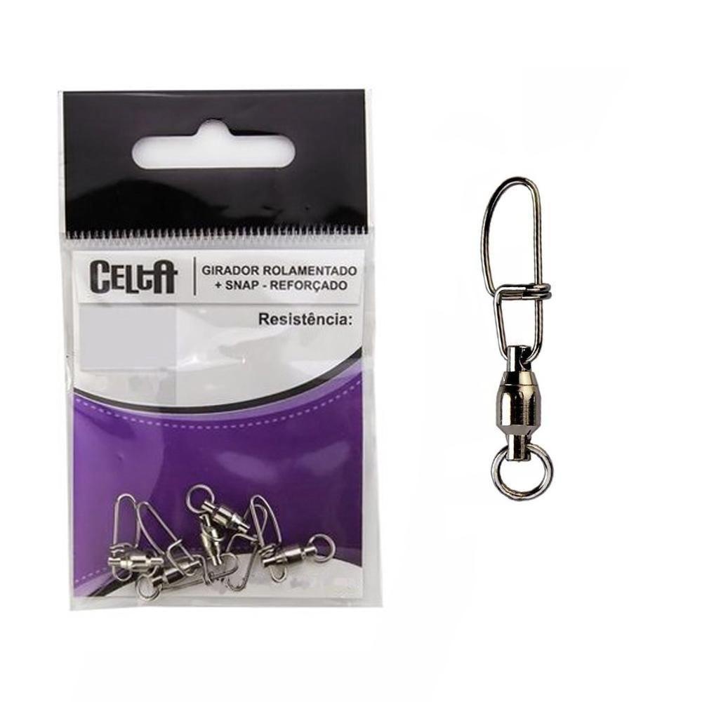 Girador Rolamentado com Snap Reforçado CT1011 – Celta 3 em Oferta na Shopee