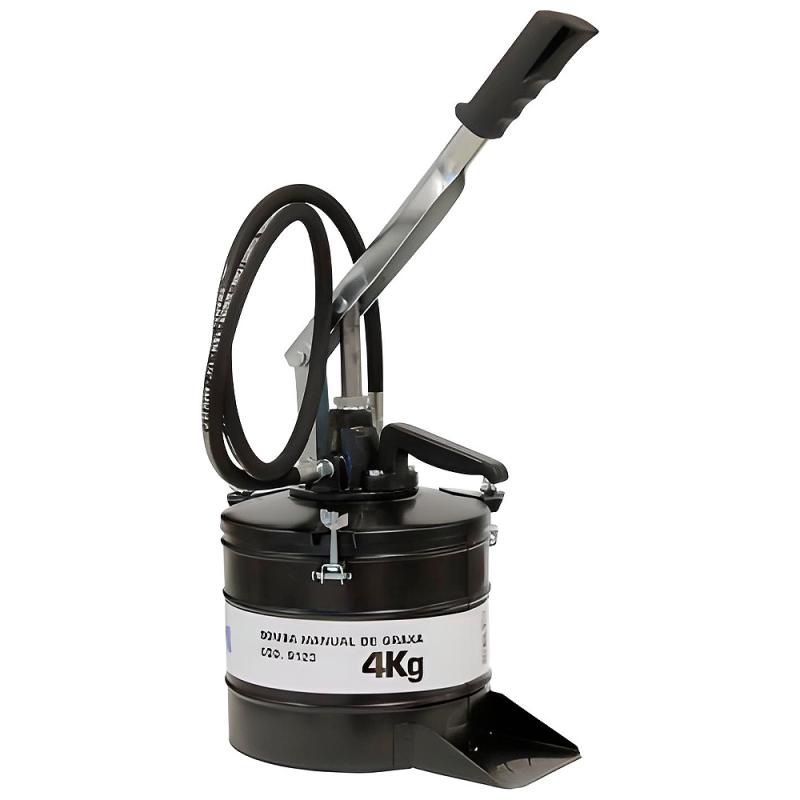 Bomba Manual de Alavanca Para Graxa 4 KG Com Cabo Emborrachado 9123 BREMEN em Oferta na Shopee